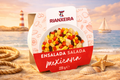 Köögivilja salat tuunikala filee ja punaste ubadega Rianxeira 220g