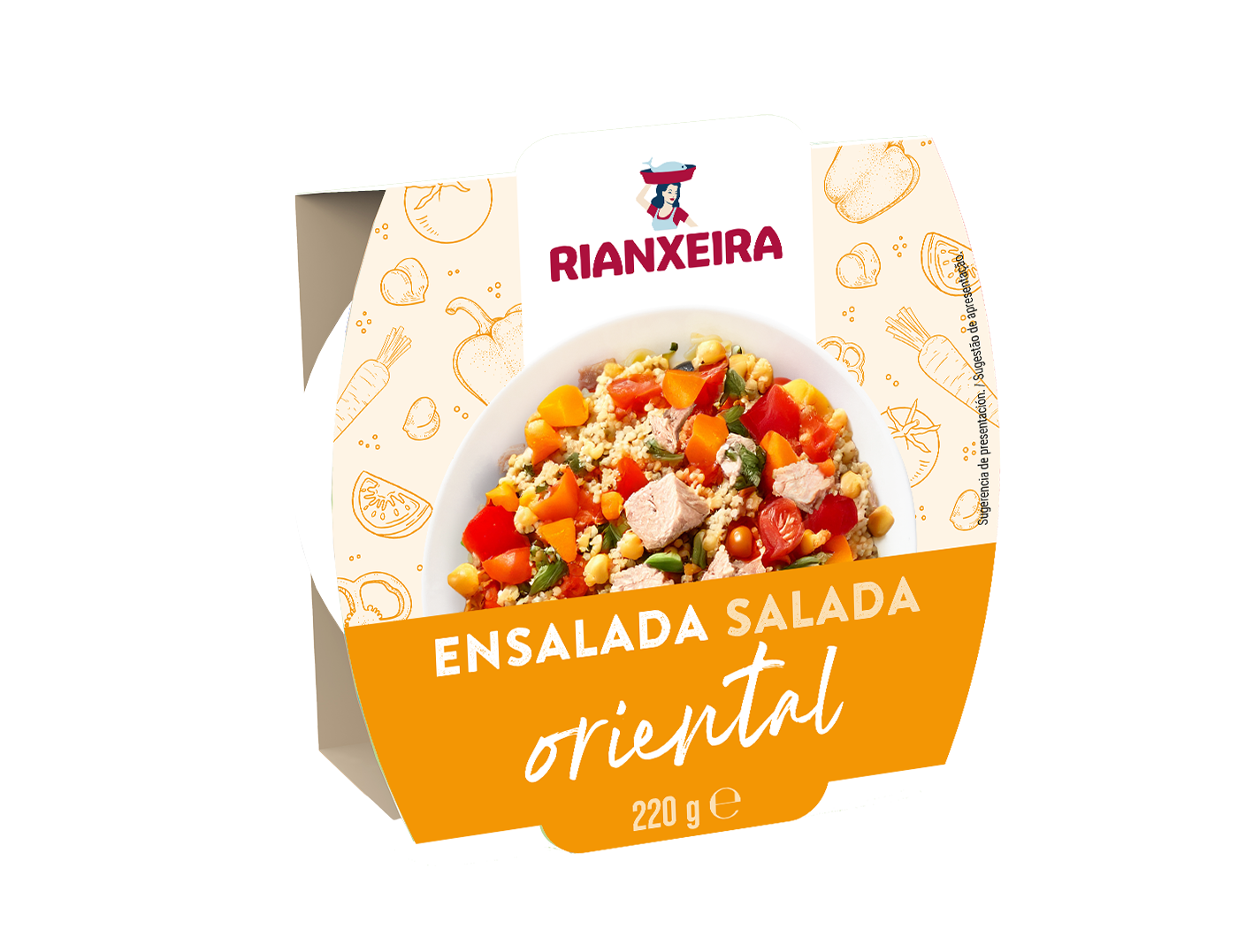 Tuunikala salat kuskussiga Rianxeira 220g